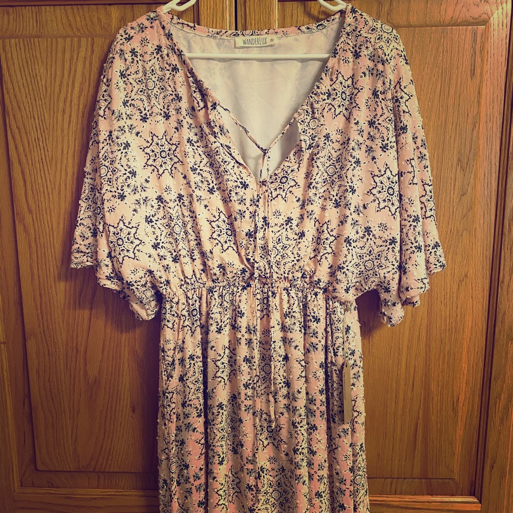 Wanderlux tunic style dress. Sz. Small.